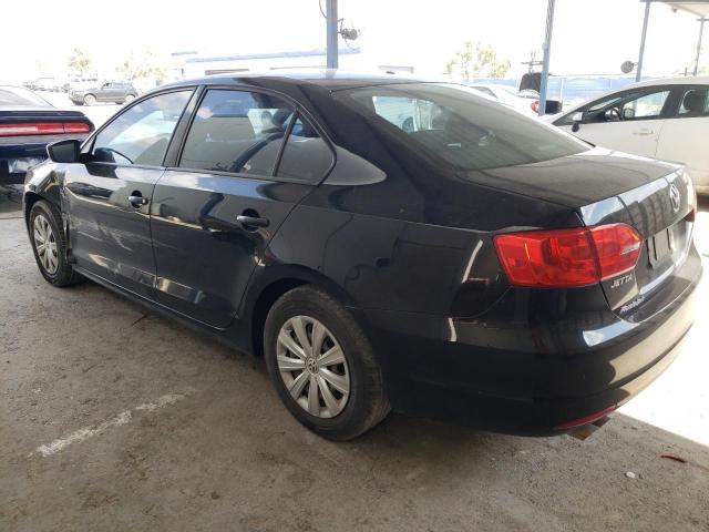 3VW2K7AJ4EM361445 - 2014 VOLKSWAGEN JETTA BASE أسود صورة 2