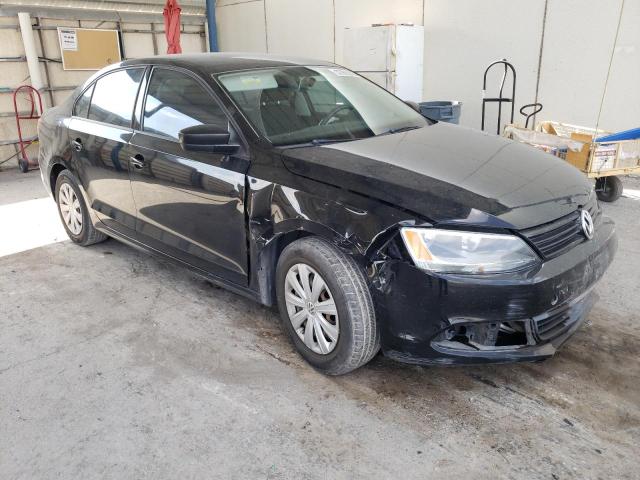 3VW2K7AJ4EM361445 - 2014 VOLKSWAGEN JETTA BASE أسود صورة 4