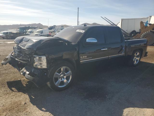 3GCPCSE24BG407782 - 2011 CHEVROLET SILVERADO C1500 LT BLACK photo 1