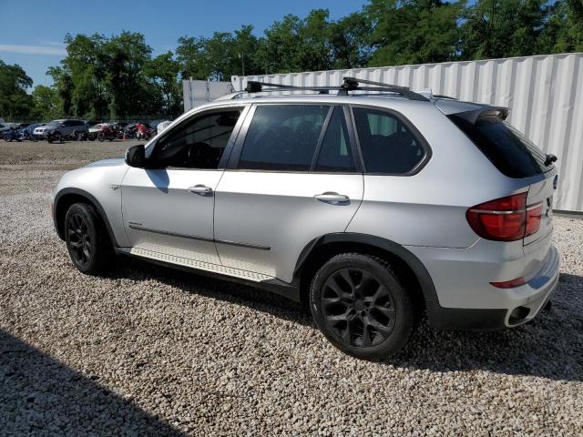 5UXZV4C56BL401687 - 2011 BMW X5 XDRIVE35I SILVER photo 2