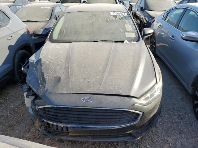 3FA6P0G73LR122757 - 2020 FORD FUSION S GRAY photo 5