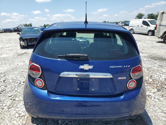 1G1JF6SB7D4253831 - 2013 CHEVROLET SONIC LTZ BLUE photo 6