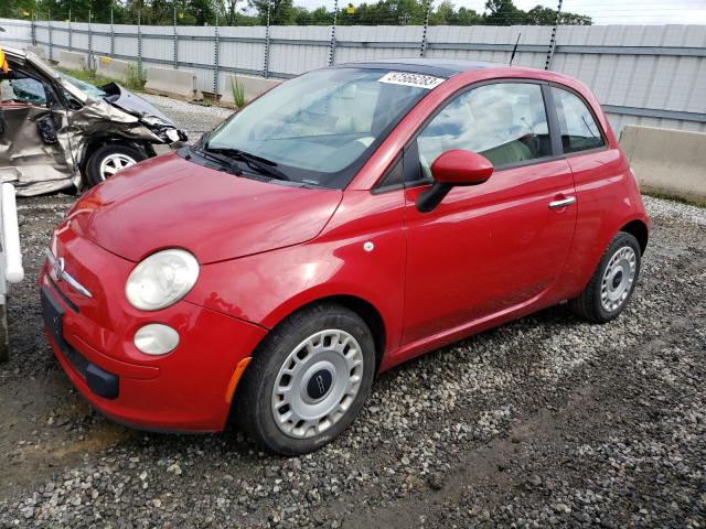 3C3CFFAR7CT116948 - 2012 FIAT 500 POP RED photo 1