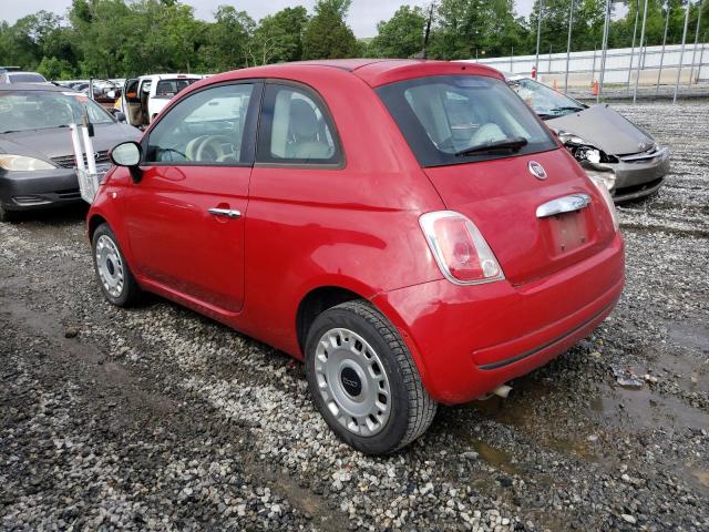 3C3CFFAR7CT116948 - 2012 FIAT 500 POP RED photo 2