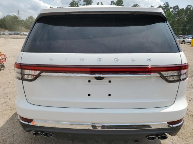 5LM5J7XC1NGL18311 - 2022 LINCOLN AVIATOR RESERVE Weiß Foto 6