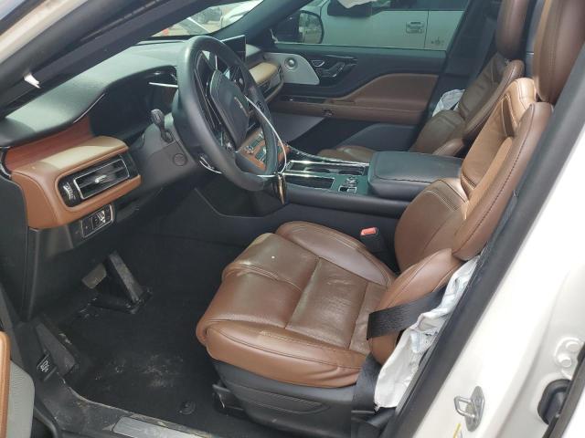 5LM5J7XC1NGL18311 - 2022 LINCOLN AVIATOR RESERVE Weiß Foto 7