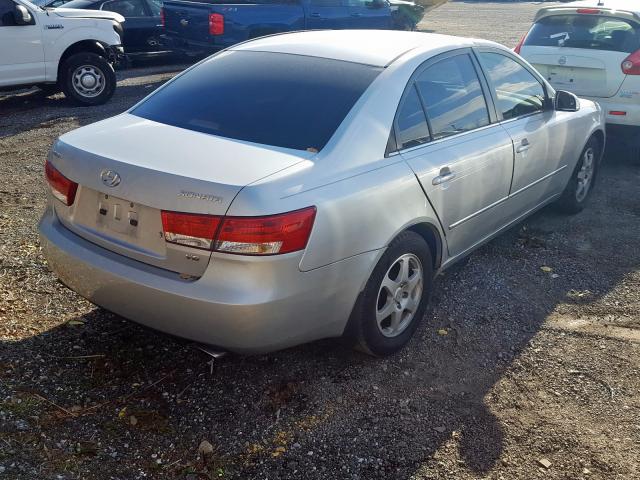 5NPEU46F36H023930 - 2006 HYUNDAI SONATA GLS  photo 4