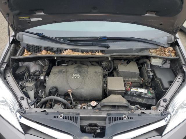 5TDJZ3DC3KS220474 - 2019 TOYOTA SIENNA LE Grau Foto 12