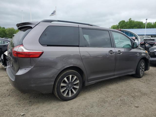 5TDJZ3DC3KS220474 - 2019 TOYOTA SIENNA LE Grau Foto 3