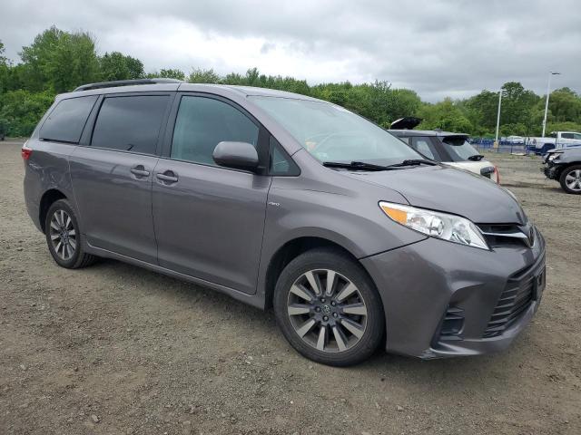 5TDJZ3DC3KS220474 - 2019 TOYOTA SIENNA LE Grau Foto 4