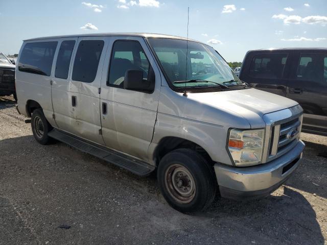 1FBNE31L68DA28508 - 2008 FORD ECONOLINE E350 SUPER DUTY WAGON GRAY photo 4