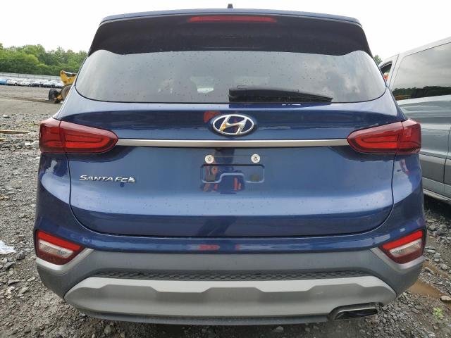 5NMS33AD9LH226741 - 2020 HYUNDAI SANTA FE SEL BLUE photo 6