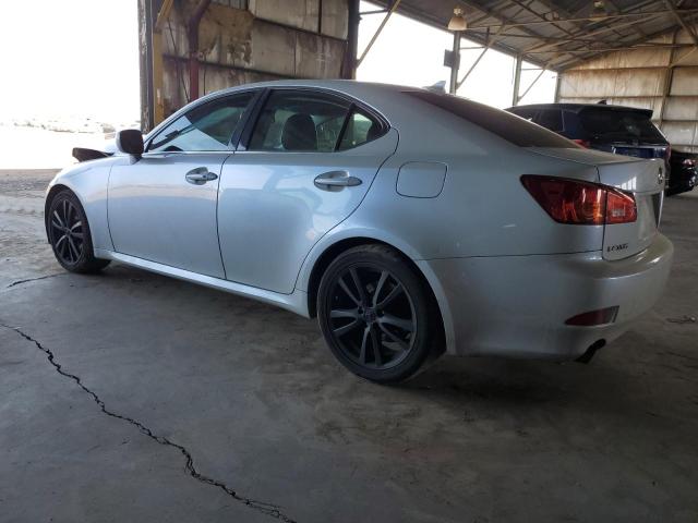 JTHBK262575050086 - 2007 LEXUS IS 250 WHITE photo 2