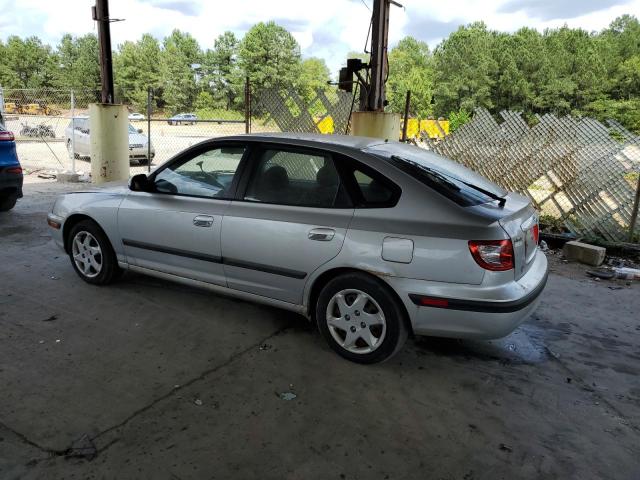 KMHDN56D16U202496 - 2006 HYUNDAI ELANTRA GLS SILVER photo 2