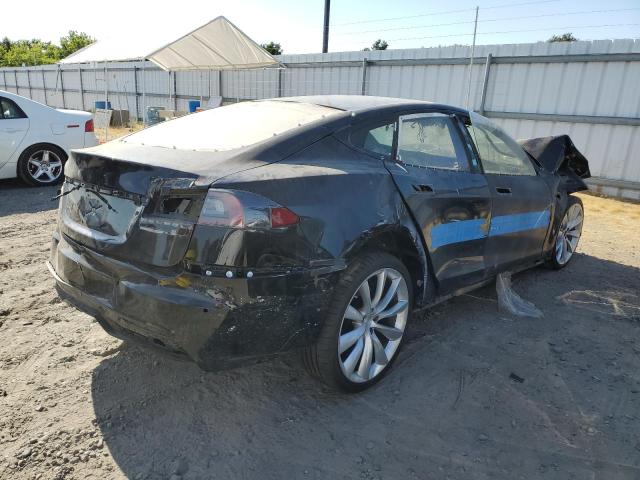 5YJSA1E62MF430922 - 2021 TESLA MODEL S Գրաֆիտ լուսանկար 3