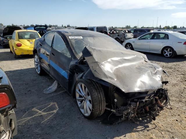 5YJSA1E62MF430922 - 2021 TESLA MODEL S Գրաֆիտ լուսանկար 4