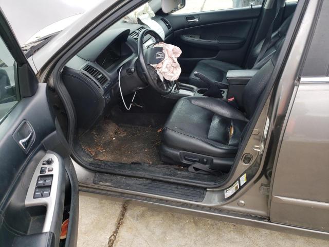 1HGCM66586A034280 - 2006 HONDA ACCORD EX GRAY photo 7