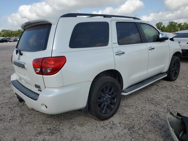 5TDDW5G11BS049669 - 2011 TOYOTA SEQUOIA PLATINUM WHITE photo 3