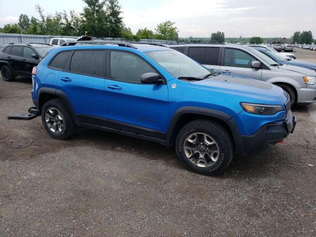 1C4PJMBN5KD273958 - 2019 JEEP CHEROKEE TRAILHAWK BLUE photo 4