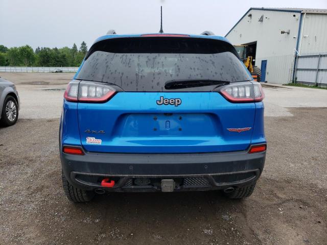 1C4PJMBN5KD273958 - 2019 JEEP CHEROKEE TRAILHAWK BLUE photo 6