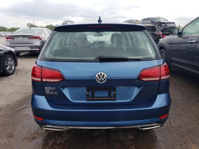 3VWY57AU2KM501645 - 2019 VOLKSWAGEN GOLF SPORT S BLUE photo 6