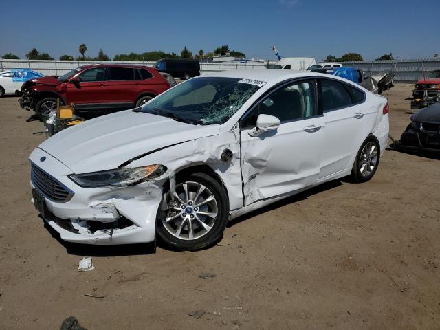 3FA6P0SU3JR211674 - 2018 FORD FUSION TITANIUM/PLATINUM PHEV WHITE photo 1