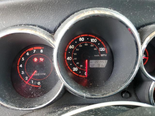 2T1KR32E55C382144 - 2005 TOYOTA COROLLA MA XR BLACK photo 9