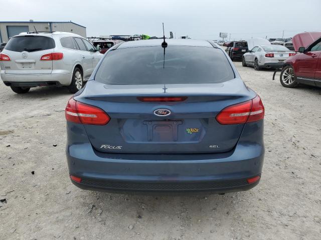 1FADP3H24JL302241 - 2018 FORD FOCUS SEL BLUE photo 6