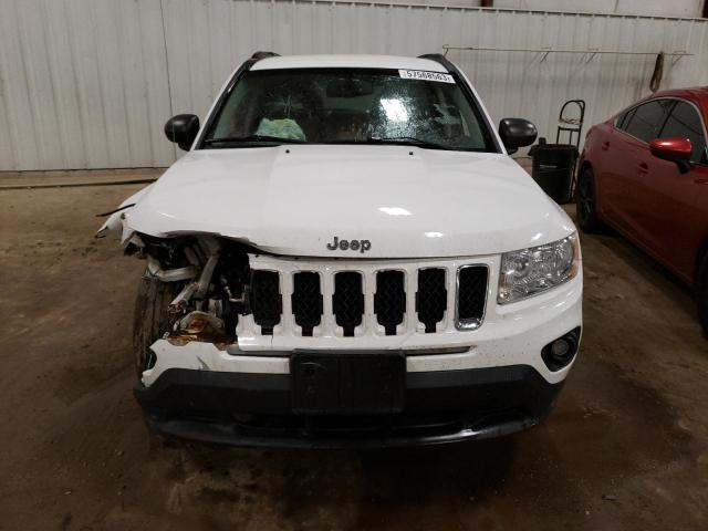 1J4NF4FB9BD193405 - 2011 JEEP COMPASS WHITE photo 5