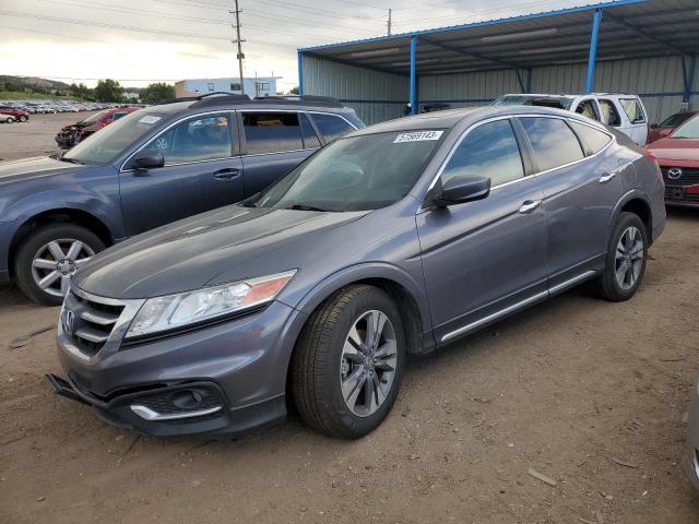 5J6TF2H54FL004805 - 2015 HONDA CROSSTOUR EXL ნაცრისფერი ფოტო 1