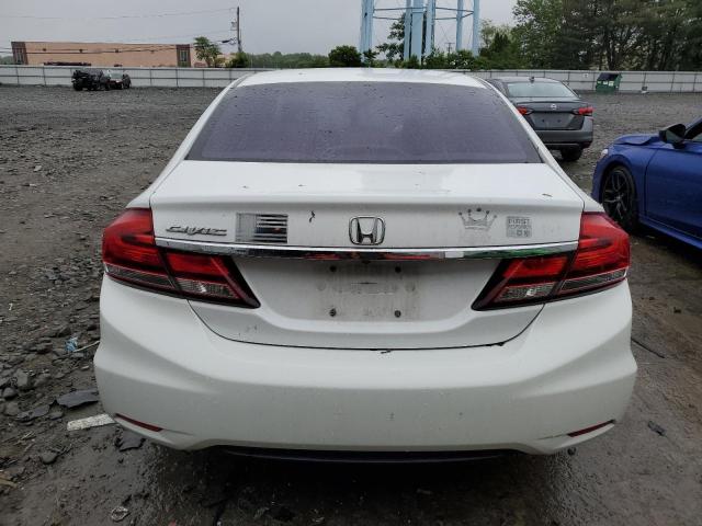 19XFB2F98FE215535 - 2015 HONDA CIVIC EXL WHITE photo 6