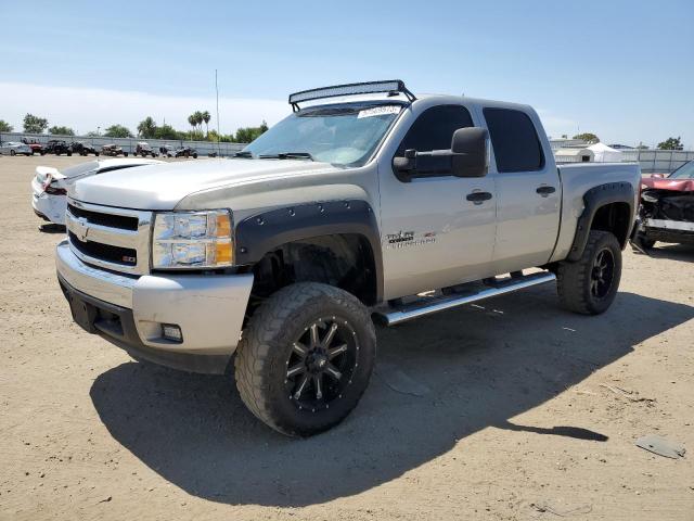 3GCEK13M57G511553 - 2007 CHEVROLET SILVERADO K1500 CREW CAB GRAY photo 1