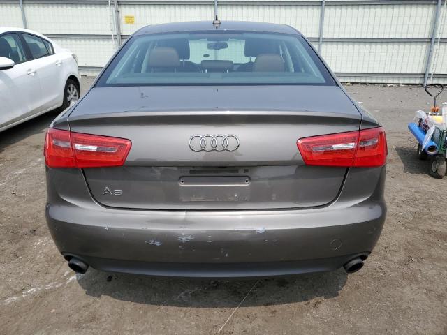 WAUGFAFC5EN097370 - 2014 AUDI A6 PREMIUM PLUS GRAY photo 6