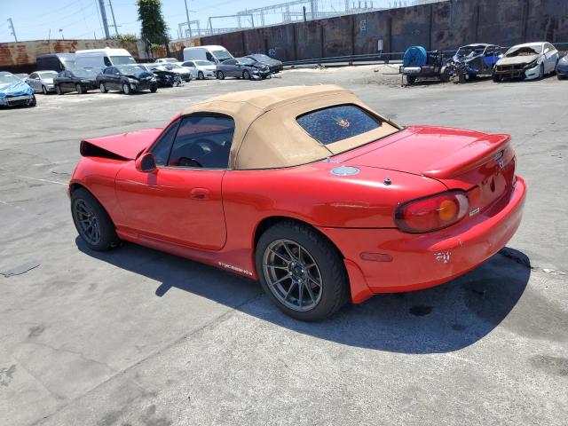 JM1NB3538Y0144248 - 2000 MAZDA MX-5 MIATA BASE RED photo 2