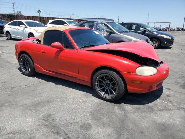 JM1NB3538Y0144248 - 2000 MAZDA MX-5 MIATA BASE RED photo 4