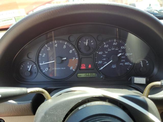 JM1NB3538Y0144248 - 2000 MAZDA MX-5 MIATA BASE RED photo 9