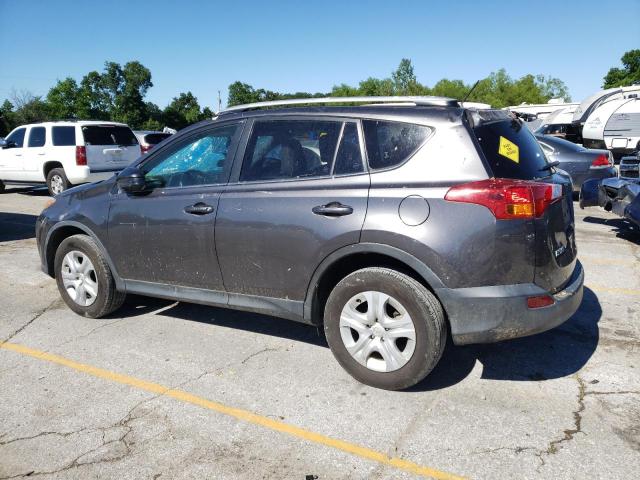 JTMZFREV4FJ031107 - 2015 TOYOTA RAV4 LE GRAY photo 2