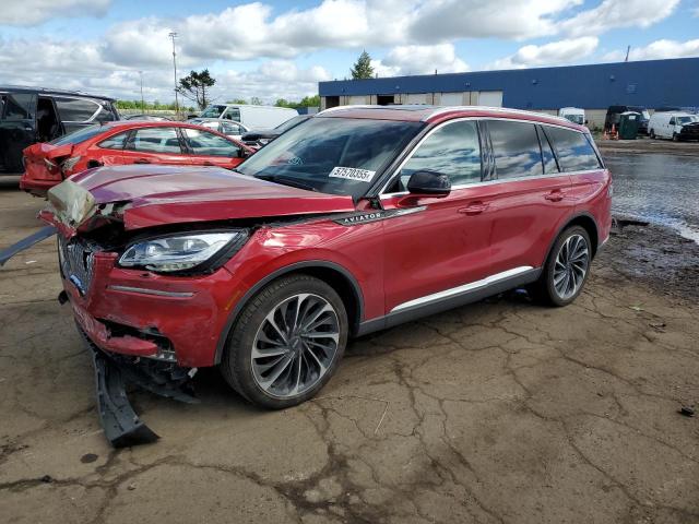 5LM5J7XC5LGL26697 - 2020 LINCOLN AVIATOR RESERVE Կարմիր լուսանկար 1