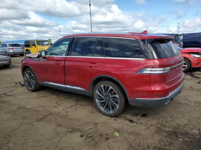 5LM5J7XC5LGL26697 - 2020 LINCOLN AVIATOR RESERVE Կարմիր լուսանկար 2