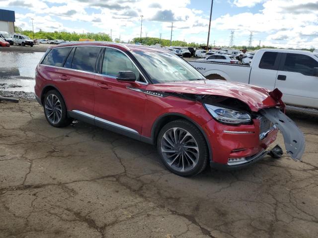 5LM5J7XC5LGL26697 - 2020 LINCOLN AVIATOR RESERVE Կարմիր լուսանկար 4