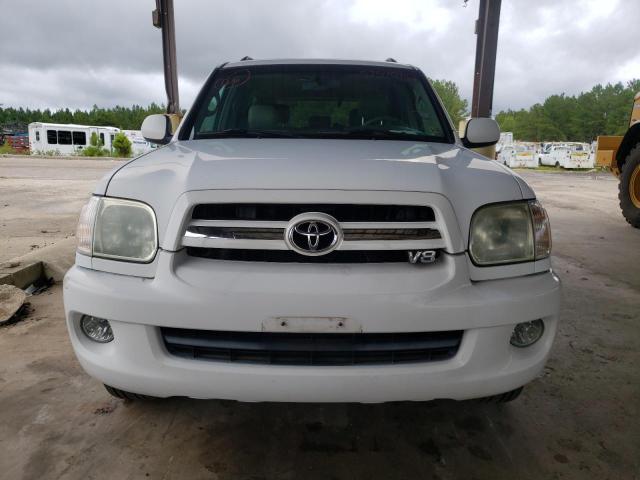 5TDBT48A65S237665 - 2005 TOYOTA SEQUOIA LIMITED WHITE photo 9
