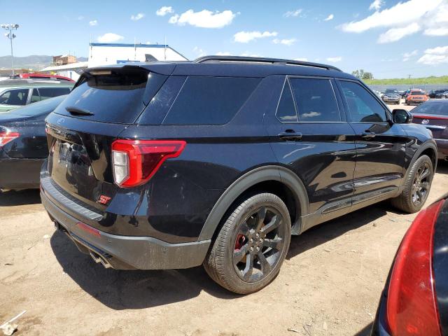 1FM5K8GC9NGB52187 - 2022 FORD EXPLORER ST BLACK photo 3