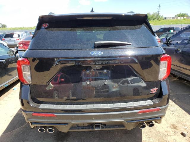 1FM5K8GC9NGB52187 - 2022 FORD EXPLORER ST BLACK photo 6