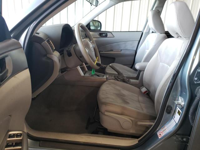 JF2SH6BC2AH770619 - 2010 SUBARU FORESTER XS Blau Foto 7