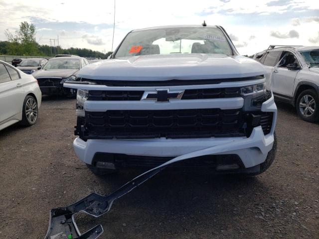 1GCUDEET4NZ590602 - 2022 CHEVROLET SILVERADO K1500 RST WHITE photo 5