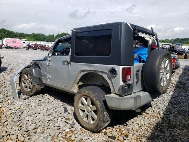 1J4AA5D18AL122682 - 2010 JEEP WRANGLER SAHARA SILVER photo 2