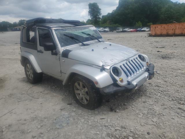 1J4AA5D18AL122682 - 2010 JEEP WRANGLER SAHARA SILVER photo 4