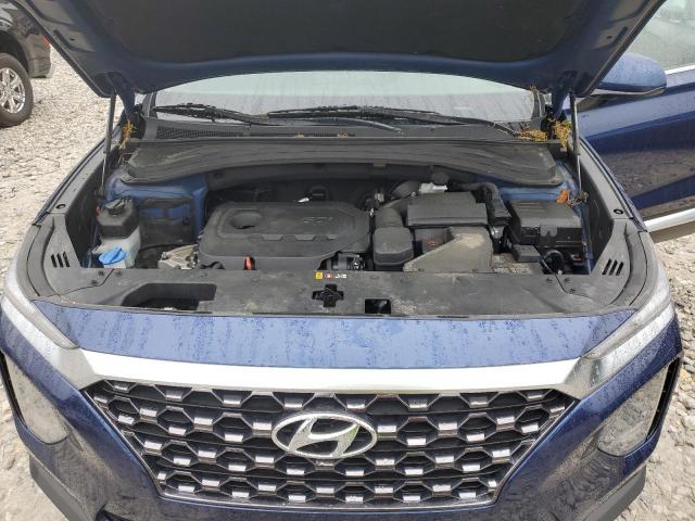 5NMS3CAD9LH269914 - 2020 HYUNDAI SANTA FE SEL BLUE photo 12