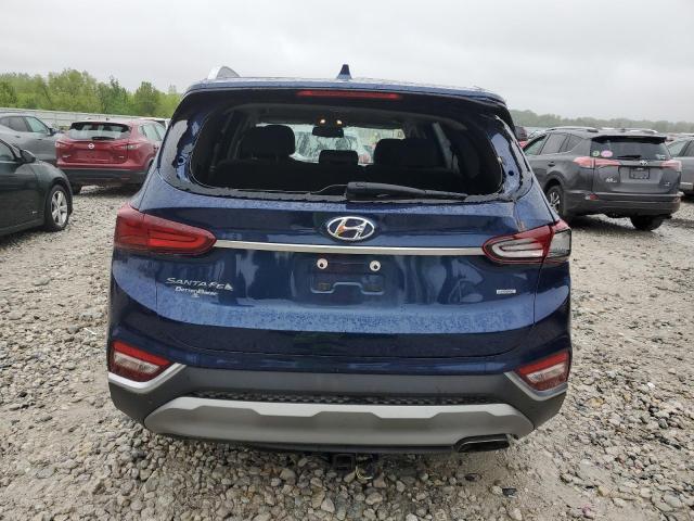 5NMS3CAD9LH269914 - 2020 HYUNDAI SANTA FE SEL BLUE photo 6