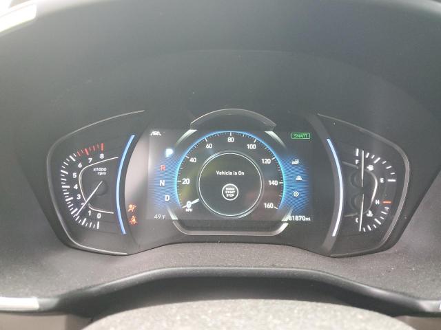 5NMS3CAD9LH269914 - 2020 HYUNDAI SANTA FE SEL BLUE photo 9